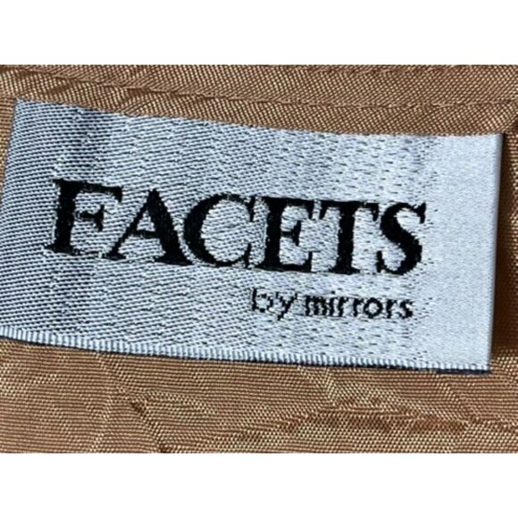 Vintage Facets Zoo Animal Tapestry Vest Large Y2K Kitschy Unisex - Picture 6 of 8